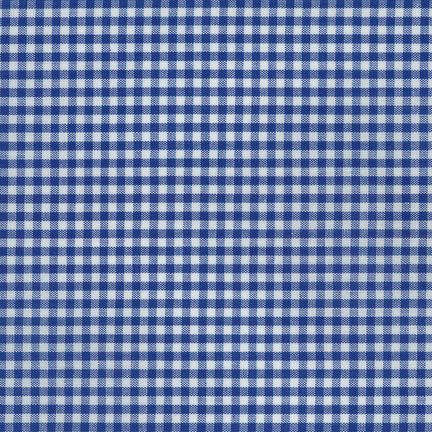 Carolina Gingham in Royal by Robert Kaufman Fabrics - Bunbury Fabrics